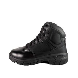Interceptor Men Guard Black Tactical Boots Size 8 Side Zip Slip Resistant New